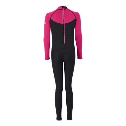 Black-Pink Fusion - Back - Regatta Womens-Ladies Wetsuit