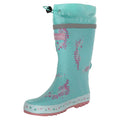 Aruba Blue - Lifestyle - Regatta Childrens-Kids Puddle Peppa Pig Wellington Boots