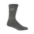 Navy Marl - Back - Regatta Great Outdoors Mens Cotton Rich Casual Socks (Pack Of 3)