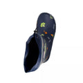 Navy-Orange-Green - Close up - Regatta Childrens-Kids Splash Peppa Pig Wellington Boots