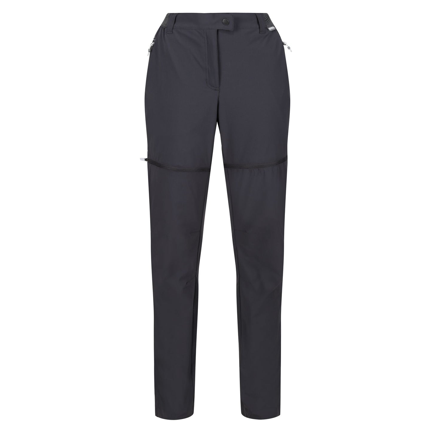 Seal Grey - Front - Regatta Womens-Ladies Mountain Zip-Off Trousers