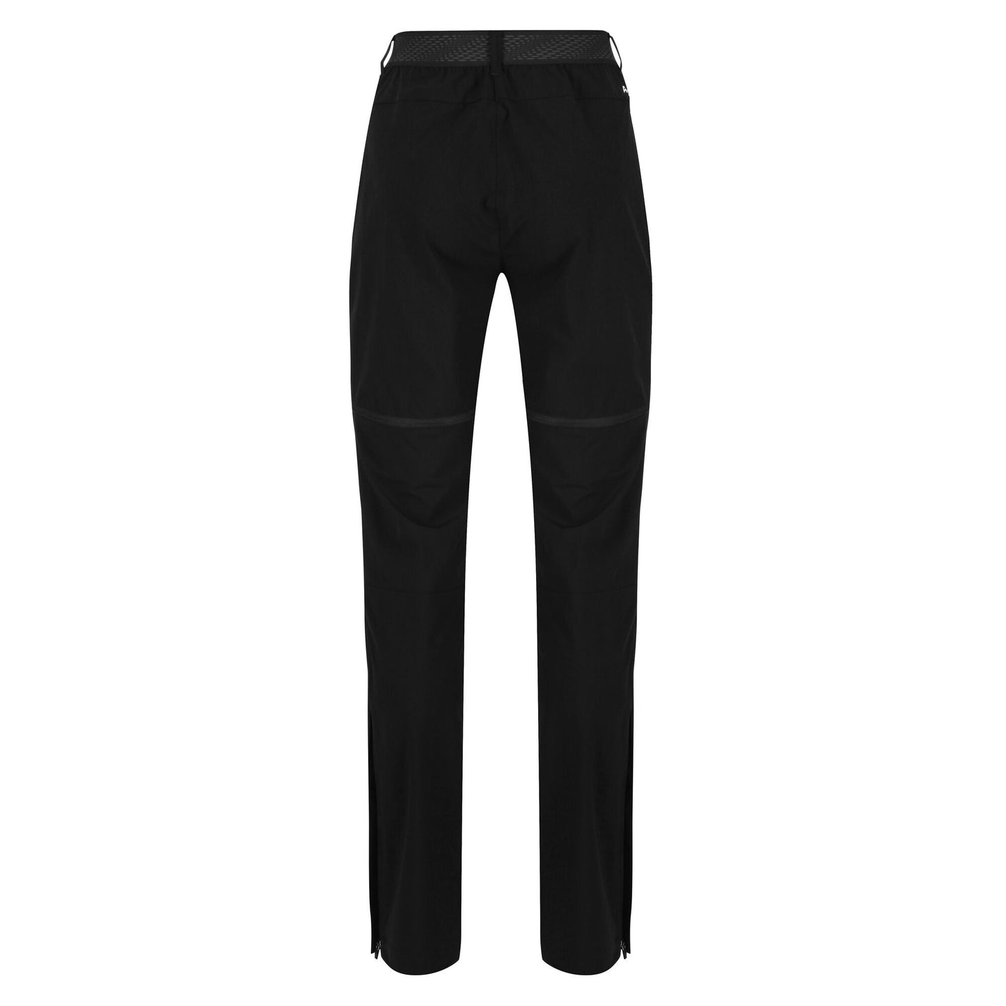 Black - Back - Regatta Womens-Ladies Mountain Zip-Off Trousers