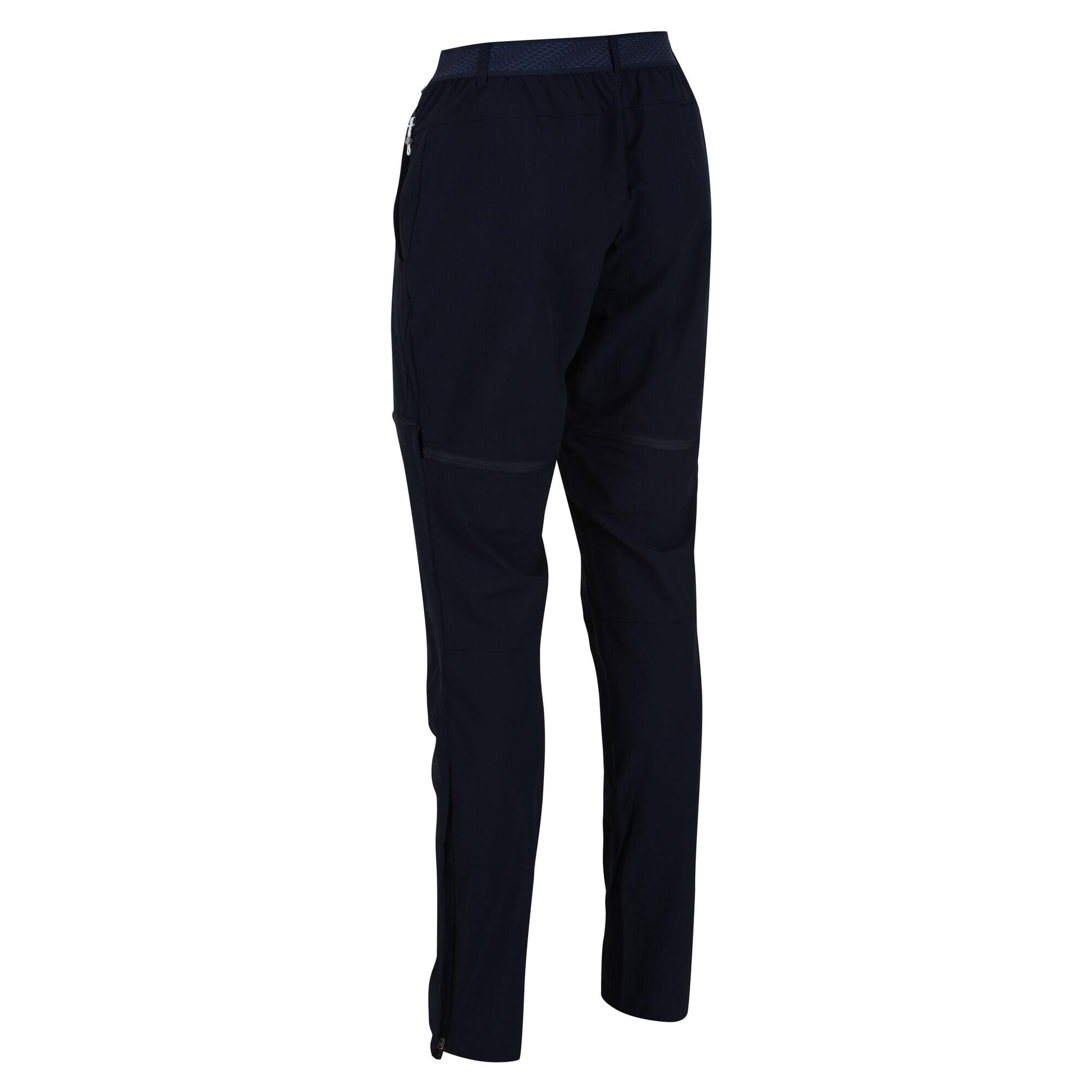Navy - Lifestyle - Regatta Womens-Ladies Mountain Zip-Off Trousers