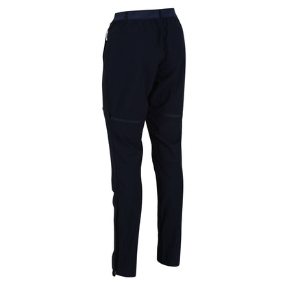 Navy - Lifestyle - Regatta Womens-Ladies Mountain Zip-Off Trousers