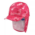 Pink Fusion - Front - Regatta Childrens-Kids Sunshade Peppa Pig Cap