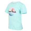 Aruba Blue - Side - Regatta Childrens-Kids Bosley V Graphic Print T-Shirt