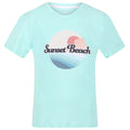 Aruba Blue - Front - Regatta Childrens-Kids Bosley V Graphic Print T-Shirt