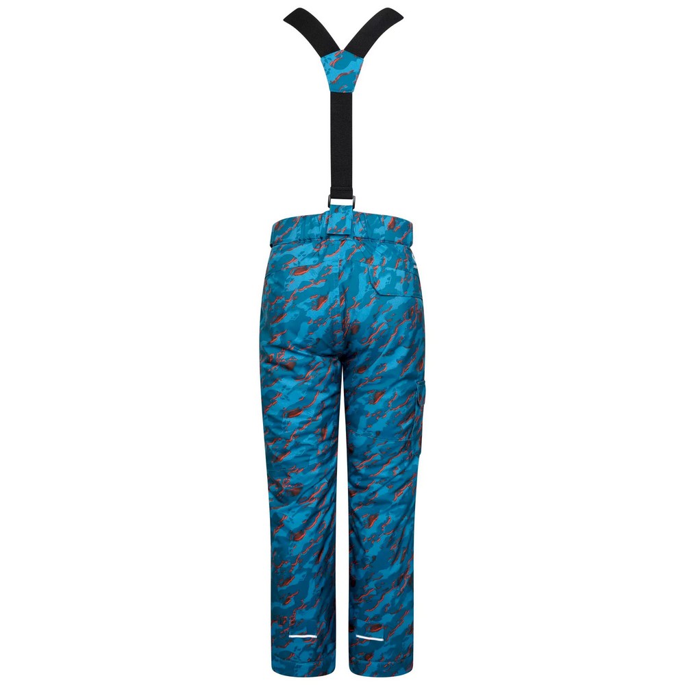 Fjord - Back - Dare 2B Childrens-Kids Timeout II Waterproof Camo Ski Trousers