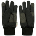 Black - Back - Dare 2B Unisex Adult Seamless Winter Gloves