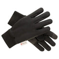 Black - Side - Dare 2B Unisex Adult Seamless Winter Gloves