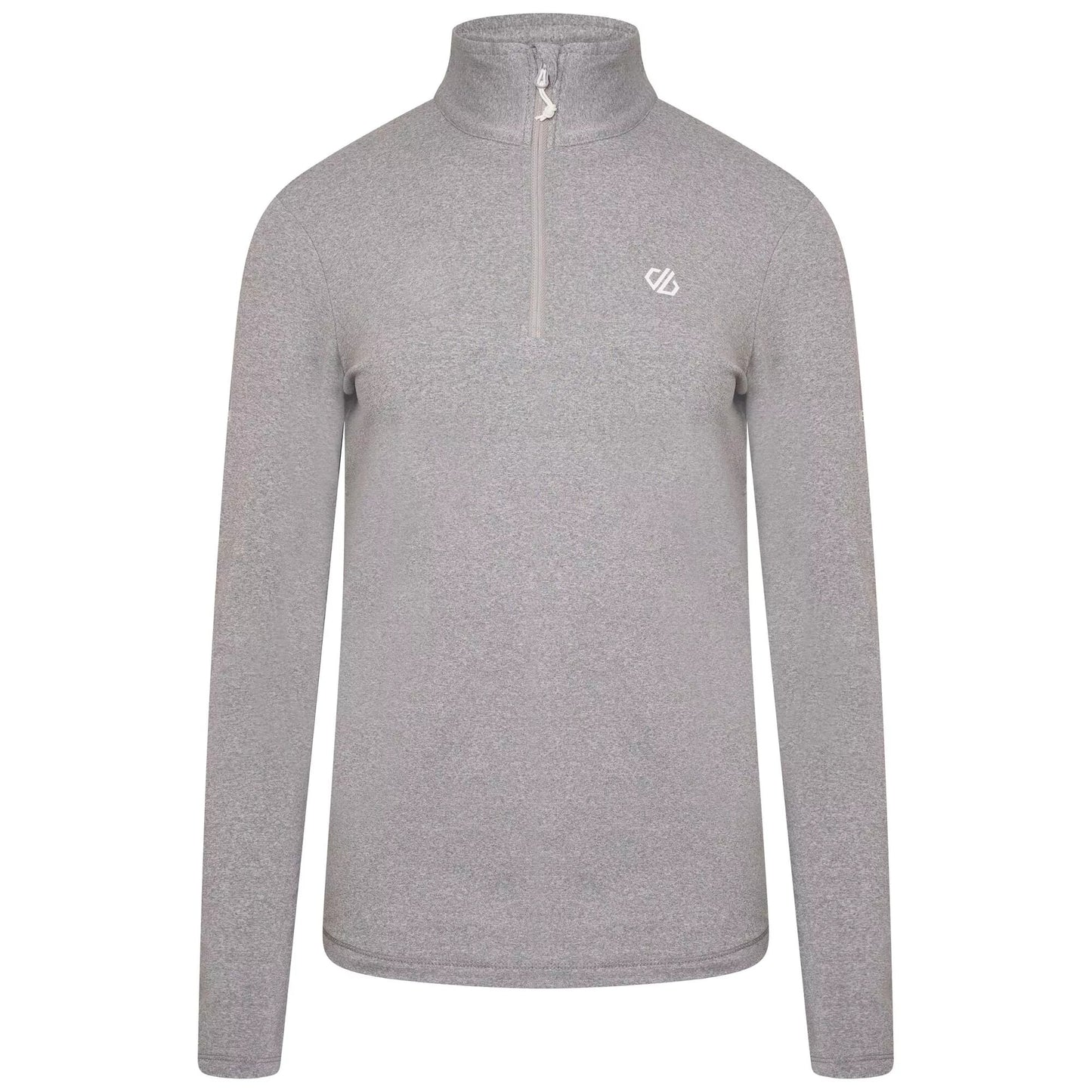 Ash Grey Marl - Front - Regatta Womens-Ladies Marl Lightweight Base Layer Top