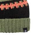 Olivine Green-Black - Side - Dare 2B Childrens-Kids Boffin II Bobble Beanie