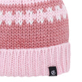 Dusty Rose-Crystal Rose - Side - Dare 2B Childrens-Kids Boffin II Bobble Beanie