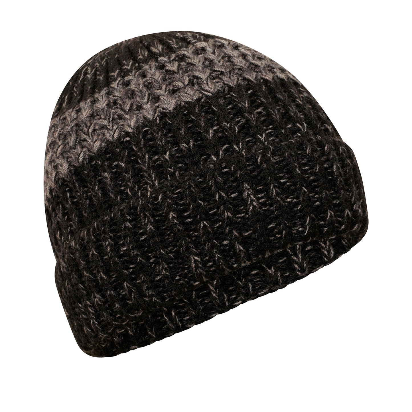 Ebony-Aluminium Grey - Side - Dare 2B Childrens-Kids Mindless II Beanie
