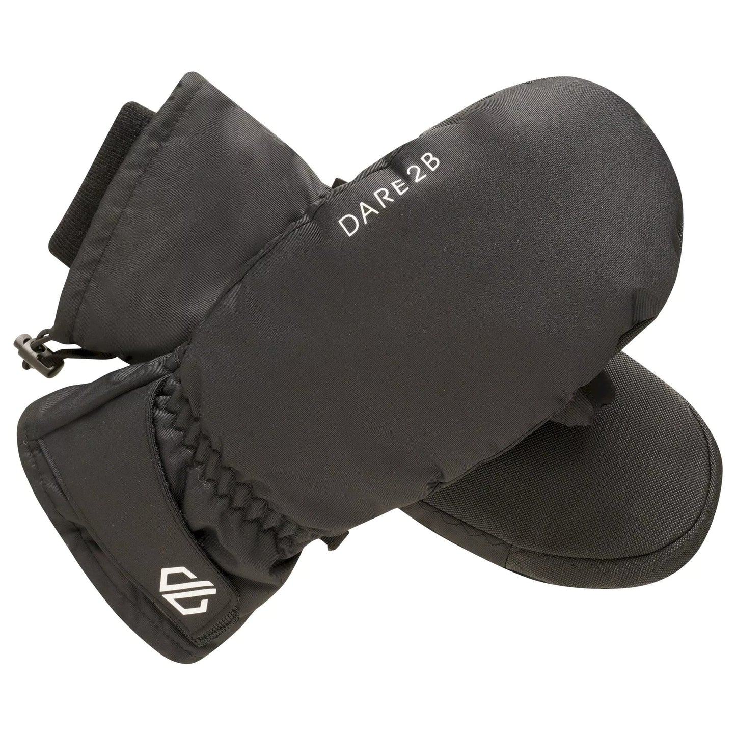 Black - Back - Dare 2B Mens Veracity II Ski Gloves