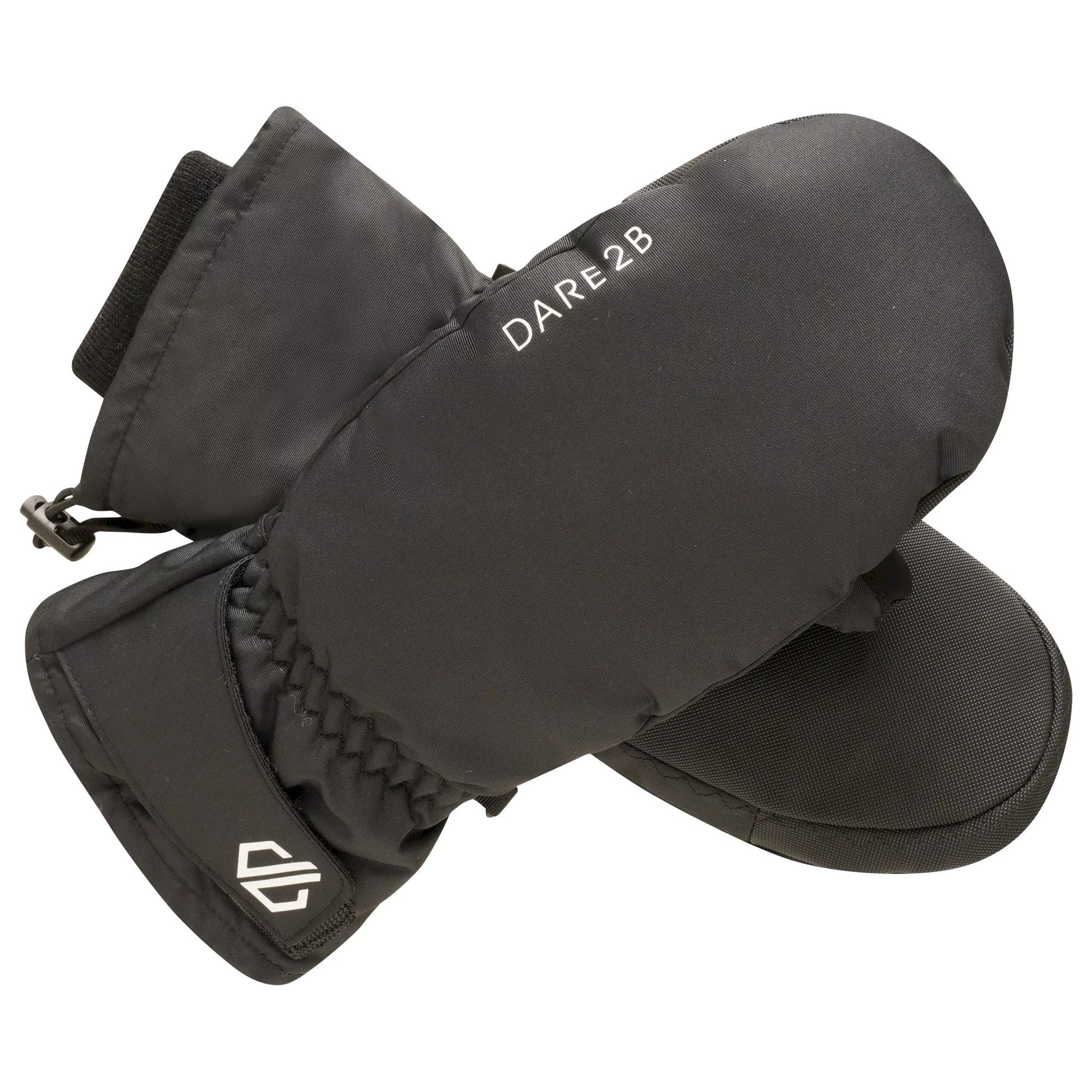 Black - Back - Dare 2B Mens Veracity II Ski Gloves