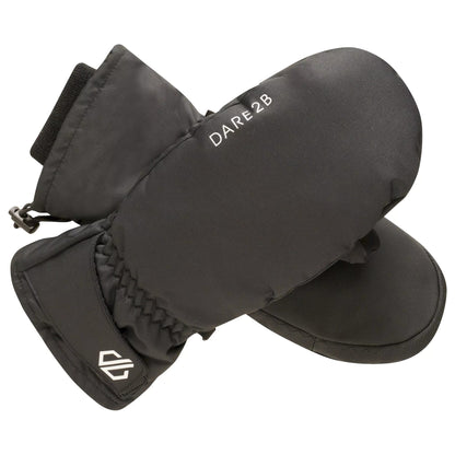 Black - Back - Dare 2B Mens Veracity II Ski Gloves