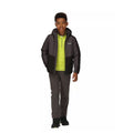 Black-Dark Grey - Pack Shot - Regatta Childrens-Kids Volcanics VI Waterproof Jacket