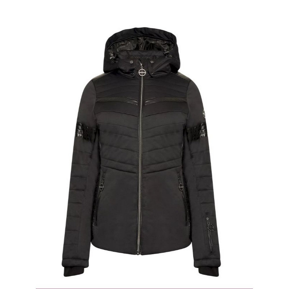 Black - Front - Dare 2B Womens-Ladies Dynamical Ski Jacket