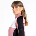 Mesa Rose-Black - Side - Dare 2B Womens-Ladies Default III Base Layer Top