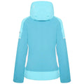 Capri Blue-River Blue - Back - Dare 2B Womens-Ladies Enliven Ski Jacket