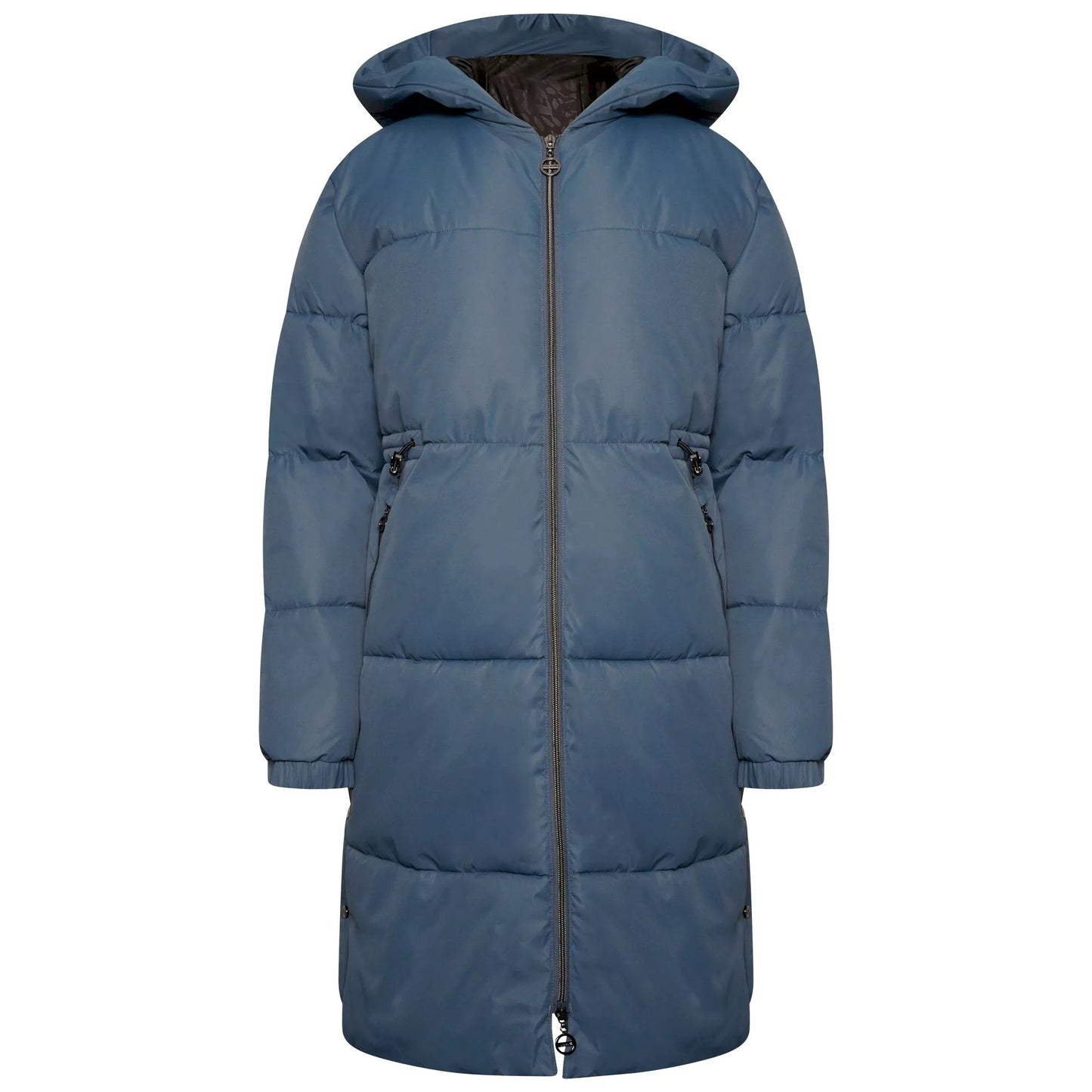 Orion Grey - Front - Dare 2B Womens-Ladies Long Length Padded Jacket