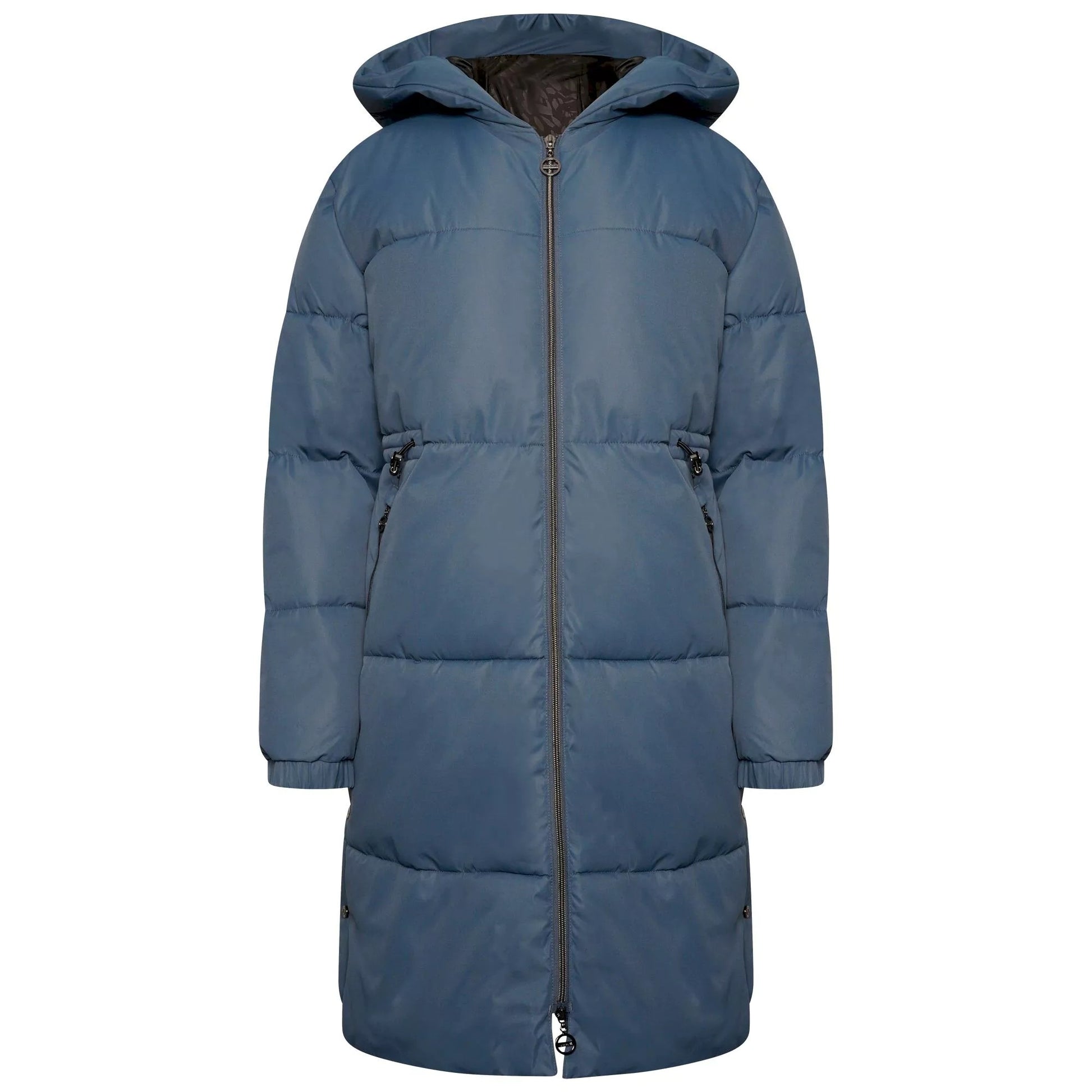 Orion Grey - Front - Dare 2B Womens-Ladies Long Length Padded Jacket