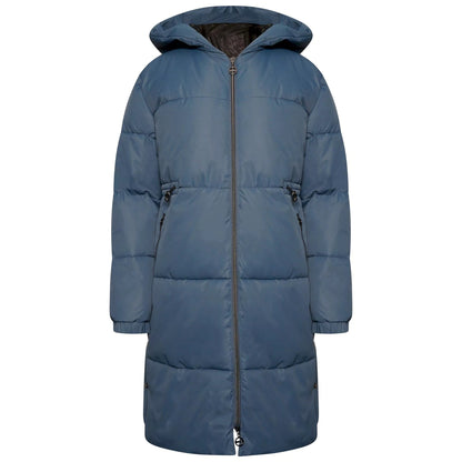 Orion Grey - Front - Dare 2B Womens-Ladies Long Length Padded Jacket