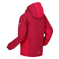 Berry Pink-Pink Potion - Side - Regatta Childrens-Kids Highton III Padded Jacket
