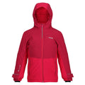 Berry Pink-Pink Potion - Front - Regatta Childrens-Kids Highton III Padded Jacket