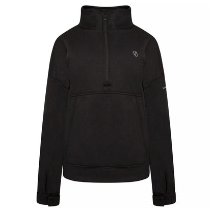 Black - Front - Dare 2B Womens-Ladies Laura Whitmore Recoup II Half Zip Sweatshirt