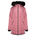 Mesa Rose - Front - Dare 2B Womens-Ladies Striking III Long Length Padded Jacket