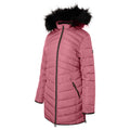 Mesa Rose - Side - Dare 2B Womens-Ladies Striking III Long Length Padded Jacket