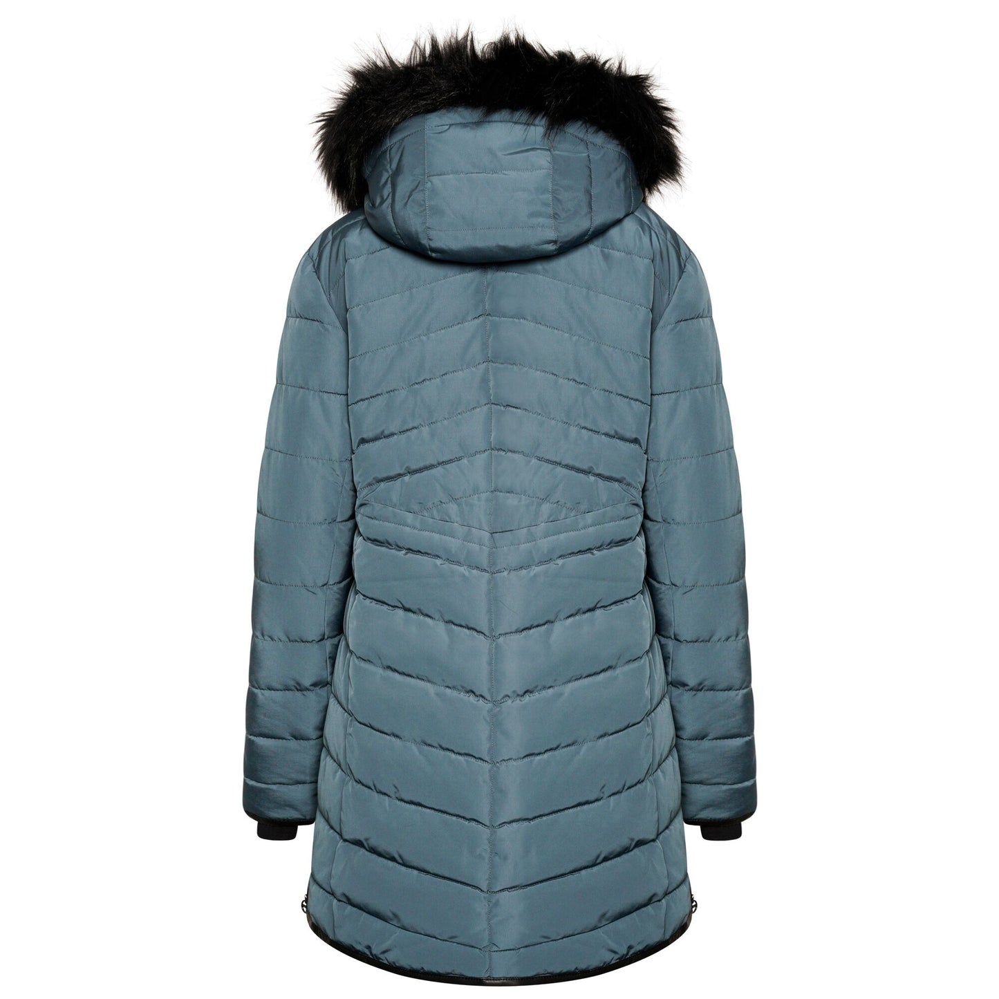 Orion Grey-Orion - Side - Dare 2B Womens-Ladies Striking III Long Length Padded Jacket