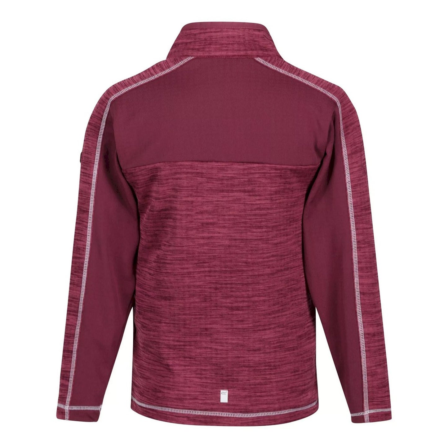 Violet-Amaranth Haze - Back - Regatta Childrens-Kids Hewley Recycled Half Zip Fleece Top