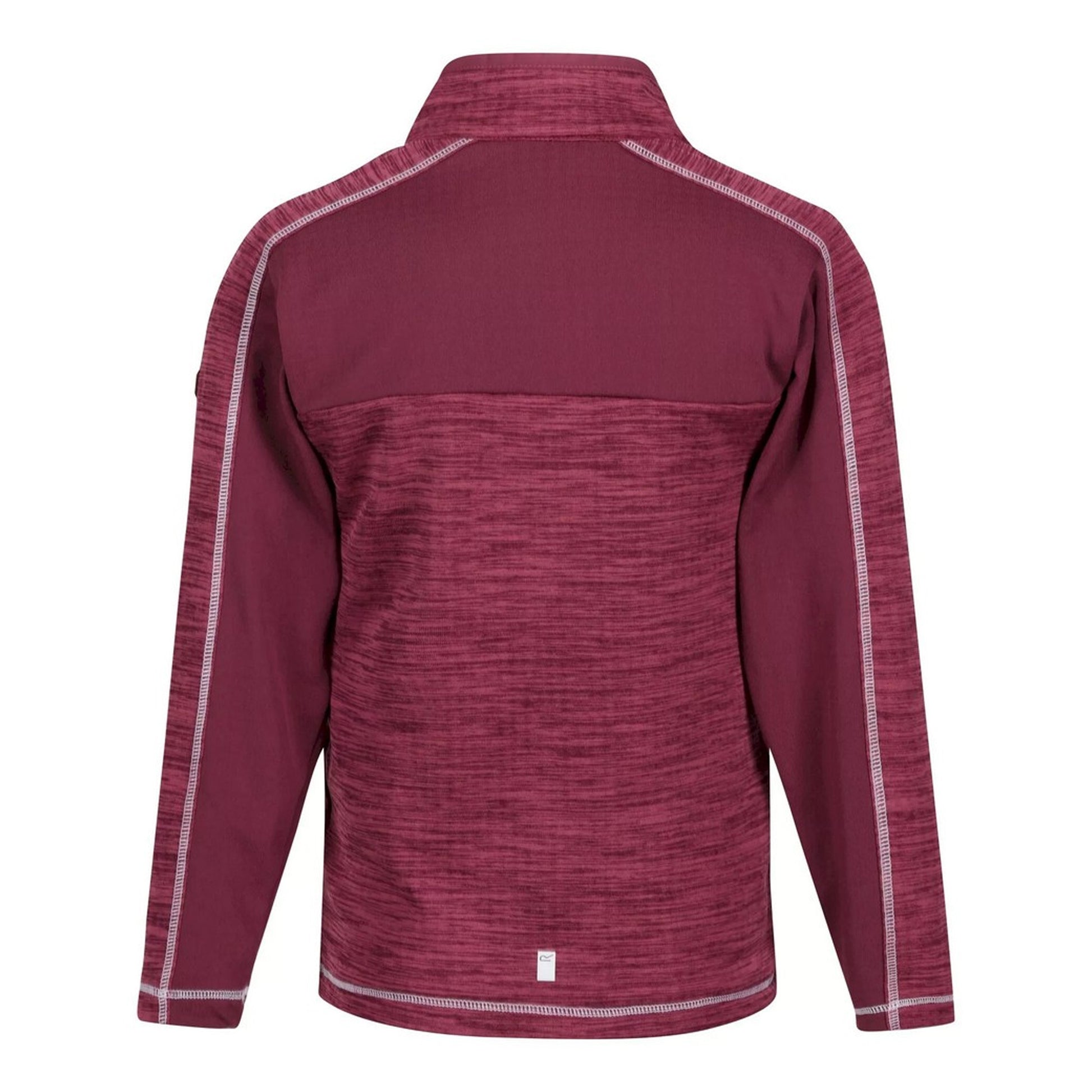 Violet-Amaranth Haze - Back - Regatta Childrens-Kids Hewley Recycled Half Zip Fleece Top