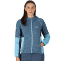 Vallarta Blue-Ethereal - Side - Regatta Womens-Ladies Walbury IV Lightweight Fleece Jacket