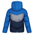 Sky Diver Blue-Storm Grey - Back - Regatta Childrens-Kids Lofthouse VI Insulated Jacket