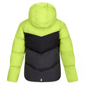 Bright Kiwi-Black - Back - Regatta Childrens-Kids Lofthouse VI Insulated Jacket