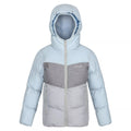 Ice Blue-Grey Marl - Front - Regatta Childrens-Kids Lofthouse VI Insulated Jacket