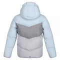 Ice Blue-Grey Marl - Back - Regatta Childrens-Kids Lofthouse VI Insulated Jacket