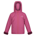 Violet-Amaranth Haze - Front - Regatta Childrens-Kids Spyra III Reversible Insulated Jacket