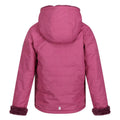 Violet-Amaranth Haze - Back - Regatta Childrens-Kids Spyra III Reversible Insulated Jacket