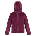 Violet-Amaranth Haze - Side - Regatta Childrens-Kids Spyra III Reversible Insulated Jacket