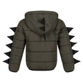 Grape Leaf - Back - Regatta Childrens-Kids Dinosaur Padded Jacket