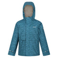 Dragonfly - Front - Regatta Childrens-Kids Bambee Zebra Print Waterproof Jacket