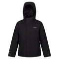 Black - Front - Regatta Childrens-Kids Bambee Waterproof Jacket