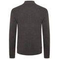 Charcoal Grey - Back - Dare 2B Mens Dutiful II Stripe Marl Half Zip Sweatshirt
