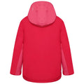 Virtual Pink-Geranium - Back - Dare 2B Childrens-Kids Impose III Ski Jacket
