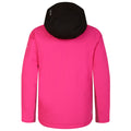Pure Pink-Black - Side - Dare 2B Childrens-Kids Impose III Ski Jacket